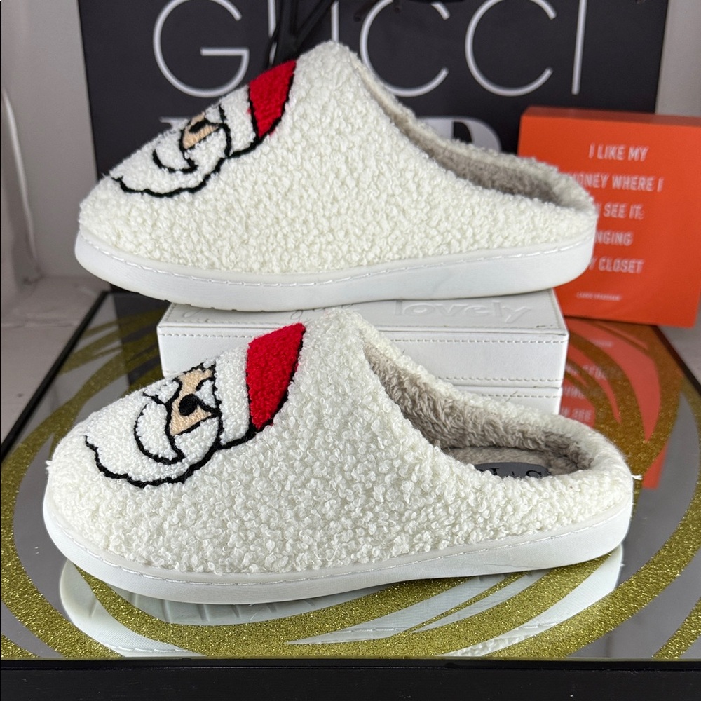 Santa Face Slippers - Picture 6 of 8